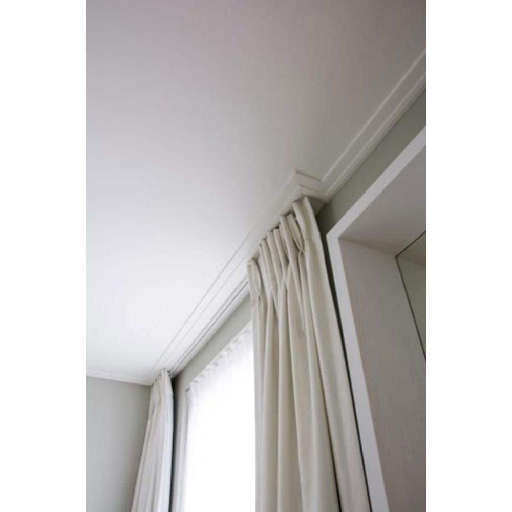 ORAC DECOR 2-3/4 in. x 1/2 in. x 78-3/4 in. Primed White Plain Polystyrene Crown Moulding (42-Pack)