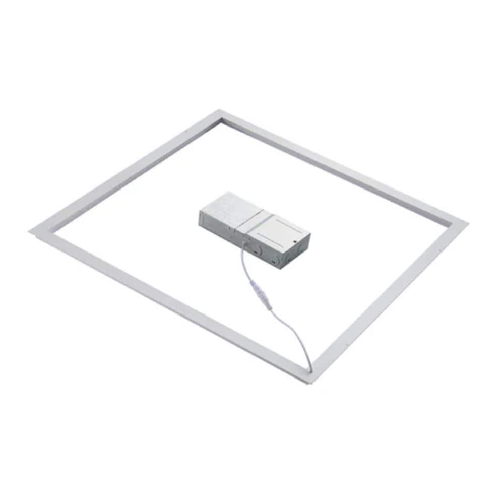 23.47 in. x 0.59 in. 4800 Lumen Integrated LED Panel Light (4-Pack)