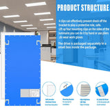 Honbei 12 Pack 2 ft. x 4 ft.7800 Lumens Integrated LED Panel Light, 5000K 2x4 LED Light Fixture 0/10-Volt Dimmable ETL Listed
