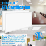 Honbei 2ft. x 4ft.7800 Lm Integrated LED Panel Light,5000K Recessed Edge-Lit 2x4 LED Flat Panel Light 110-277V 16 Pack