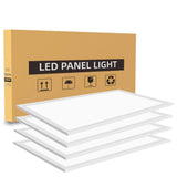 WYZM 2 ft. x 4 ft. 175-Watt Equivalent Integrated White LED Troffer Panel Light 7800lumen 5000K LED Panel Light (20-Pack)