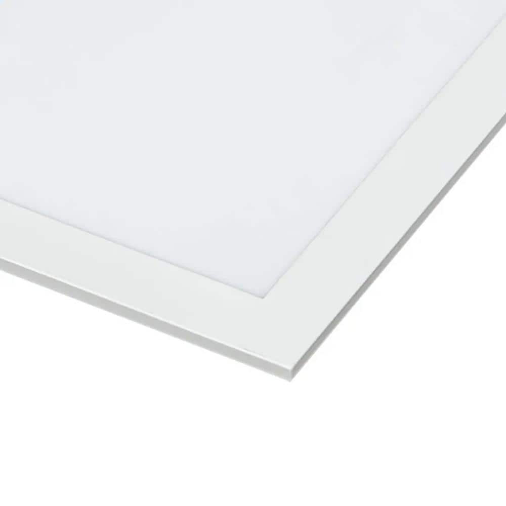 ENERGETIC LIGHTING E2BPL 2 ft. x 4 ft. 5000 Lumens Integrated LED Panel Light, 4000K Cool -Watthite Dimmable 40-Watt Flat Panel (2-Pack)