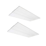 MEDINAH POWER 2 ft. x 4 ft. Integrated LED Watt/CCT Selectable White Troffer Retrofit Kit, 4250-5625 Lumens, 3500/4000/5000K (2-Pack)