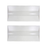 MEDINAH POWER 2 ft. x 4 ft. Integrated LED Watt/CCT Selectable White Troffer Retrofit Kit, 4250-5625 Lumens, 3500/4000/5000K (2-Pack)