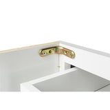 Plywell Ready to Assemble 27x34.5x24 in. Shaker Base Cabinet with 2-Door and 1 Drawer in White