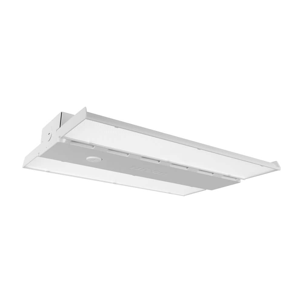 NICOR HML1 1 ft. 700-Watt Equivalent Integrated LED White Slim High Bay Light with Sensor Socket 5000K