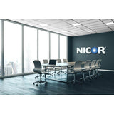 NICOR TGL1 2 ft. x 4 ft. 300-Watt Equivalent Integrated LED White Troffer, 4000K, 2-Pack
