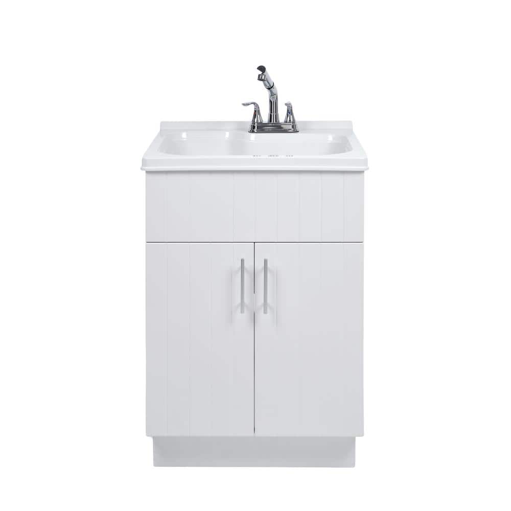 Presenza Shaker Laundry Cabinet Kit with Pull-Out Faucet