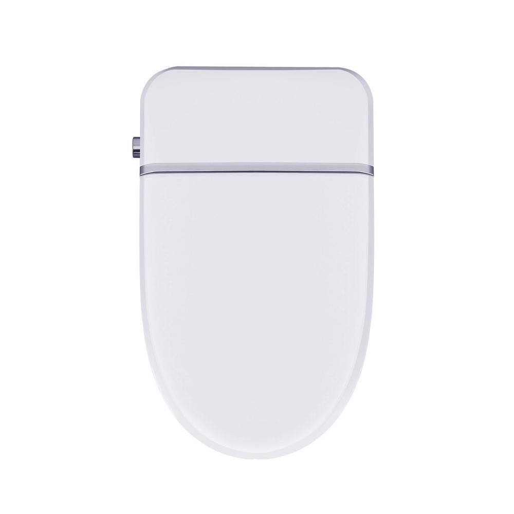 PROOX Elongated Smart Bidet Toilet, 1.28 GPF in White with Auto Functions and Heated Seat