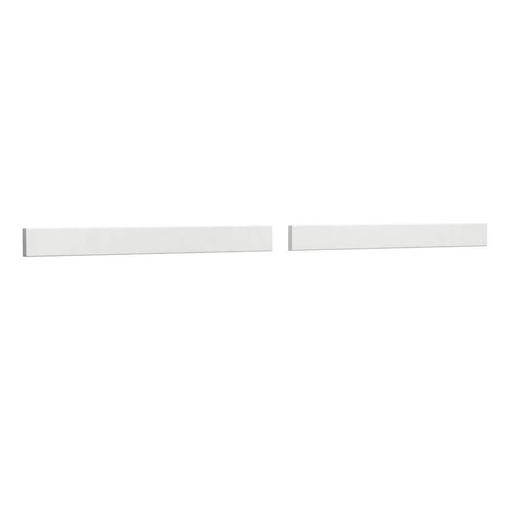 Wyndham Collection 66 in. White Quartz Vanity Backsplash
