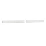 Wyndham Collection 66 in. White Quartz Vanity Backsplash