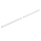 Wyndham Collection 66 in. White Quartz Vanity Backsplash