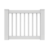 Bella Premier Series/Select 36 in. Vinyl Railing Gate Kit with Sq Bal White