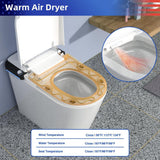 RAINLEX Elongated Smart Bidet Toilet with Heated Seat and Remote Control