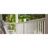 RDI 6 in. x 6 in. x 96 in. Vinyl Flat Design Post Wrap (4-Piece)