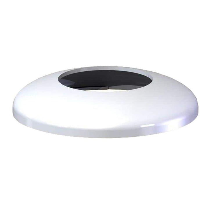 RDI White Handrail Straight Return Mount