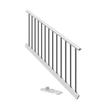 RDI 6 ft. x 36 in. H Endurance Vinyl Original Rail 32-Degree to 38-Degree Stair Rail Kit in White