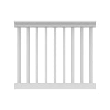 RDI Finyl Line 4 ft. x 42 in. H T-Top Level Rail Kit in White