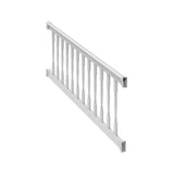 RDI Finyl Line 6 ft. x 36 in. H - T-Top 28°-38° Stair Rail Kit - White