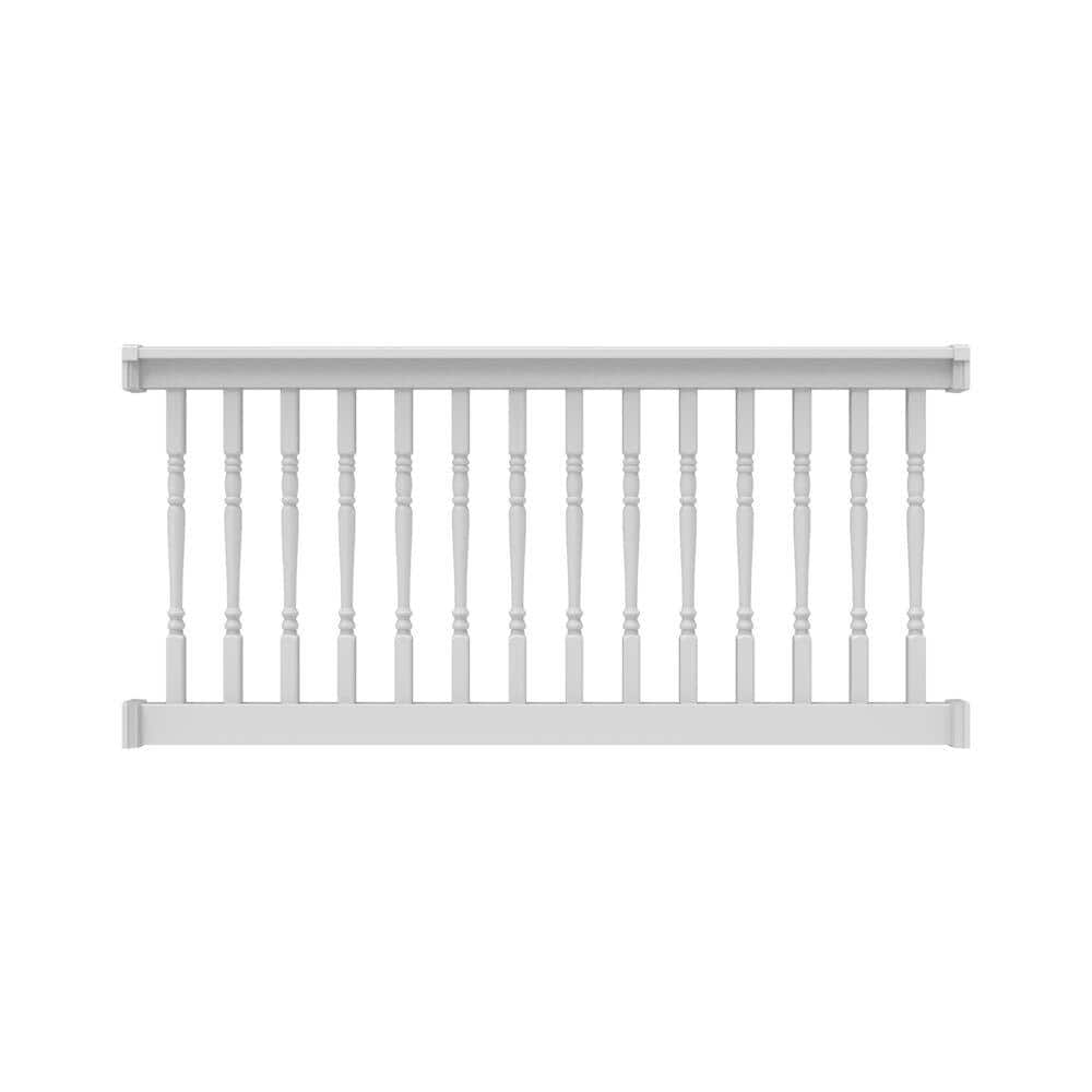 RDI Finyl Line 6 ft. x 36 in. H - T-Top Level Rail Kit, White