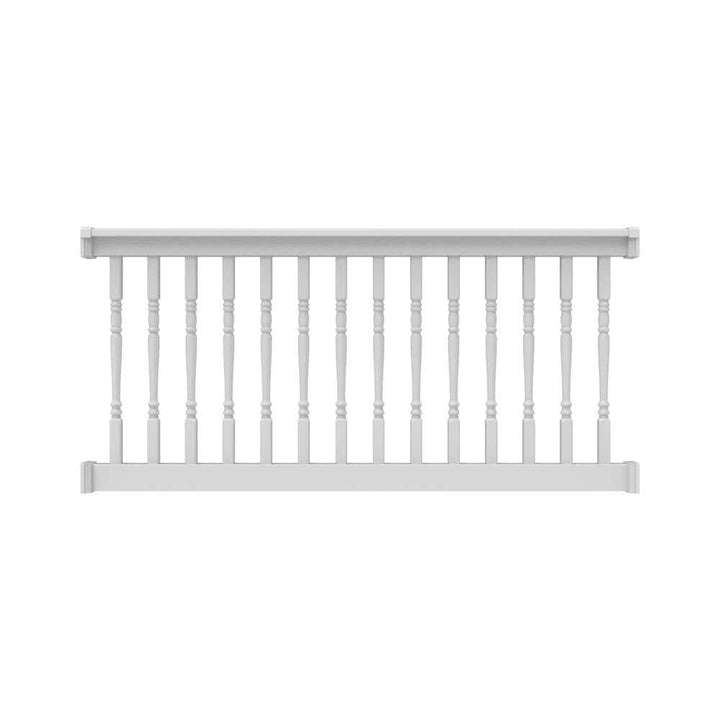 RDI Finyl Line 6 ft. x 36 in. H - T-Top Level Rail Kit, White