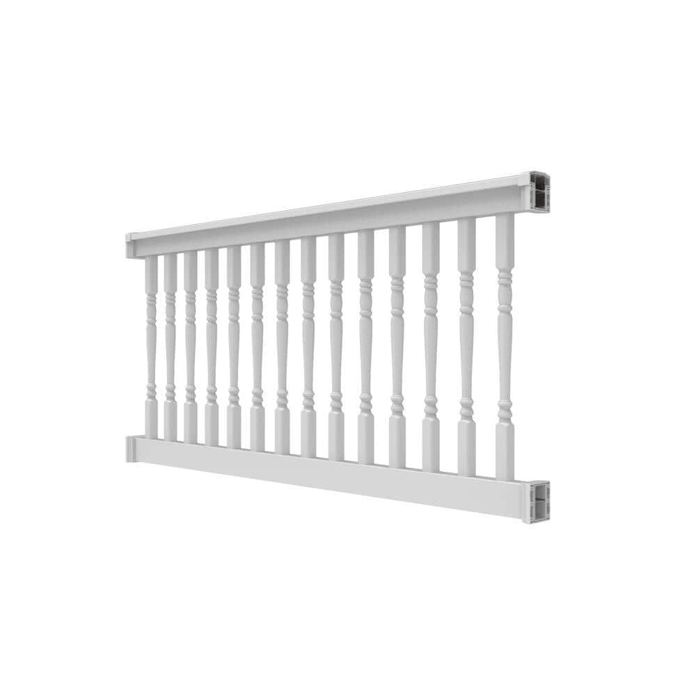 RDI Finyl Line 6 ft. x 36 in. H - T-Top Level Rail Kit, White