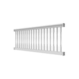 RDI Finyl Line 8 ft. x 36 in. H - T-Top Level Rail Kit, White