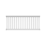 RDI Finyl Line 8 ft. x 42 in. H Deck Top Level Rail Kit in White