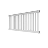 RDI Finyl Line 8 ft. x 42 in. H Deck Top Level Rail Kit in White