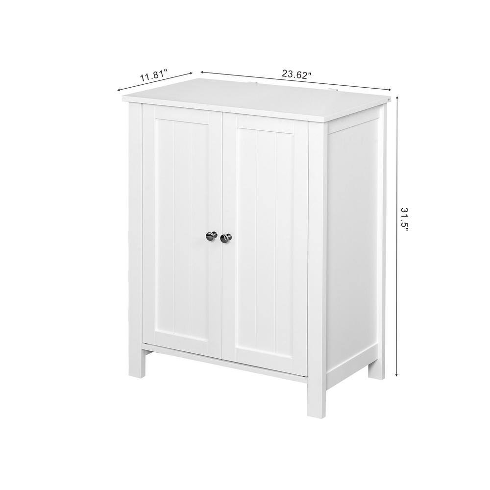 11.81 in. W x 23.62 in. D x 31.5 in. H in White Plywood Ready to Assemble Diagonal Kitchen Cabinet