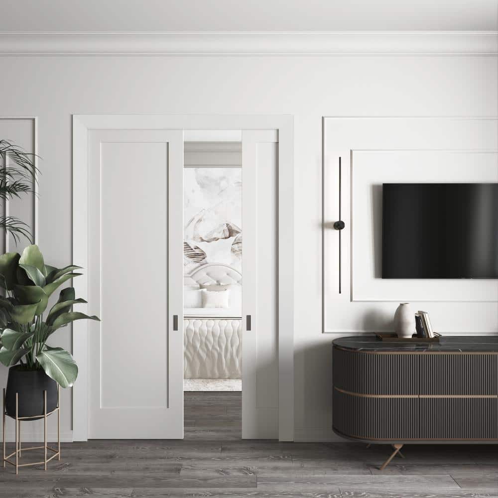 RESO RMC 251 5/8 in. D x 2 1/2 in. W x 85in. L Primed Finished 4-sides FJ Pine Door Window Casing 10-Pieces Per Box