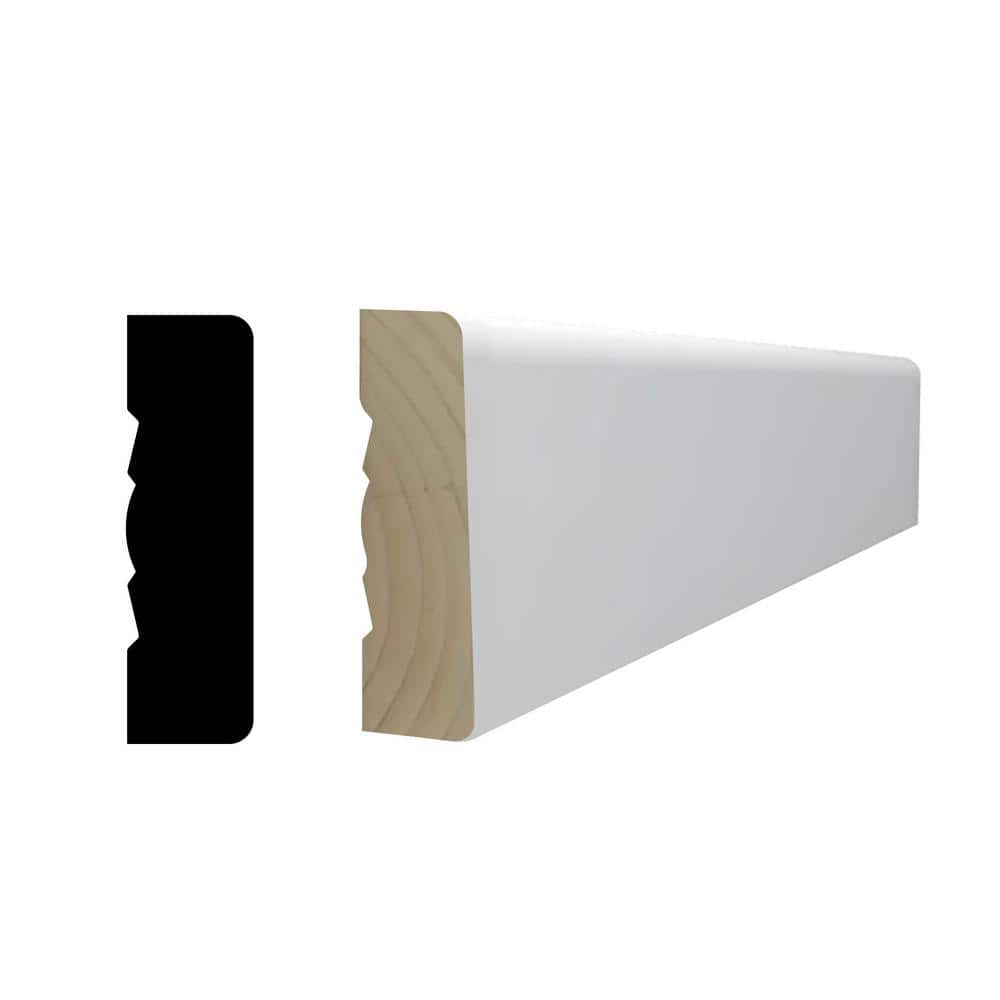 RESO RMC 453 11/16 in. D x 2-1/4 in. W x 85 in. L Primed Finger-Joined Pine Casing Molding 10-Pieces 70 ft. Total