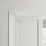 RESO RT 252 5/8 D in. x 2-1/2 W x 84 L in. Primed Pine Wood Finger-Joined Molding Casing for 32 in. Door Two Side