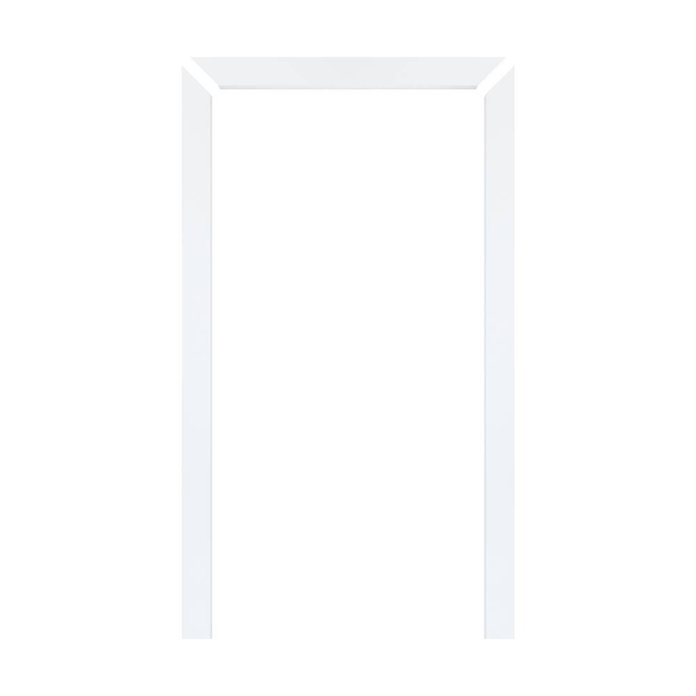 RESO RT 251 5/8 D in. x 2-1/2 W x 84 L in. Primed Pine Wood Finger-Joined Molding Casing for 48 in. Door Two Side