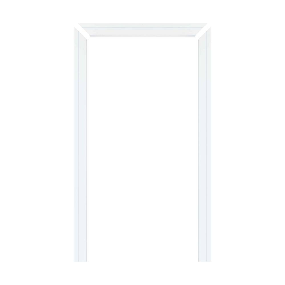 RESO RT 352 5/8 D in. x 3-1/2 W x 84 L in. Primed Pine Wood Finger-Joined Moliding Casing for 28 in. Door One Side