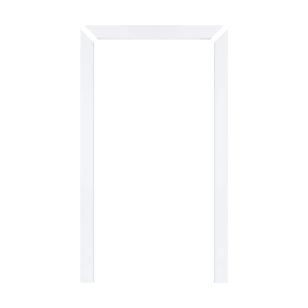 RESO RT 351 5/8 D in. x 3-1/2 W x 84 L in. Primed Pine Wood Finger-Joined Molding Casing for 36T in. Door Two Side