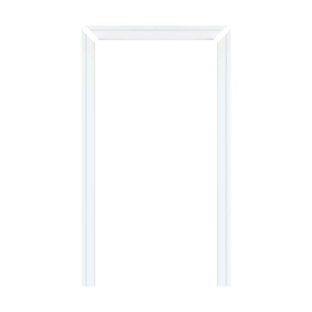 RESO RT 352 5/8 D in. x 3-1/2 W x 84 L in. Primed Pine Wood Finger-Joined Moliding Casing for 48 in. Door One Side