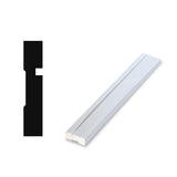 RESO RT 352 5/8 D in. x 3-1/2 W x 84 L in. Primed Pine Wood Finger-Joined Moliding Casing for 48 in. Door One Side