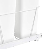 Rev-A-Shelf 27-Quart Plastic Pull-Out Trash Can, Double Bin, White, RV-15PB-2 S