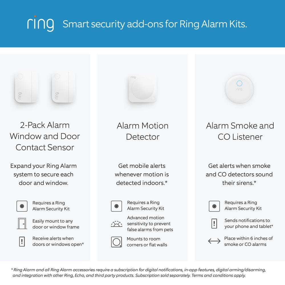 Ring Alarm Pro Wireless Security System, 8 Piece Kit with Built-In Wifi Router (2nd Gen)