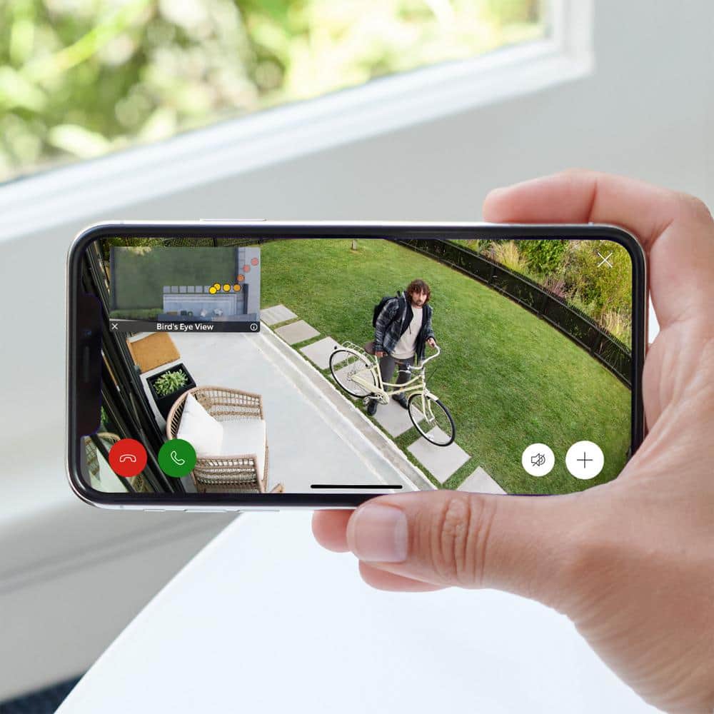 Ring Stick Up Cam Pro Battery Indoor/Outdoor Security Camera with 3D Motion Detection, HDR Video & Color Night Vision, White