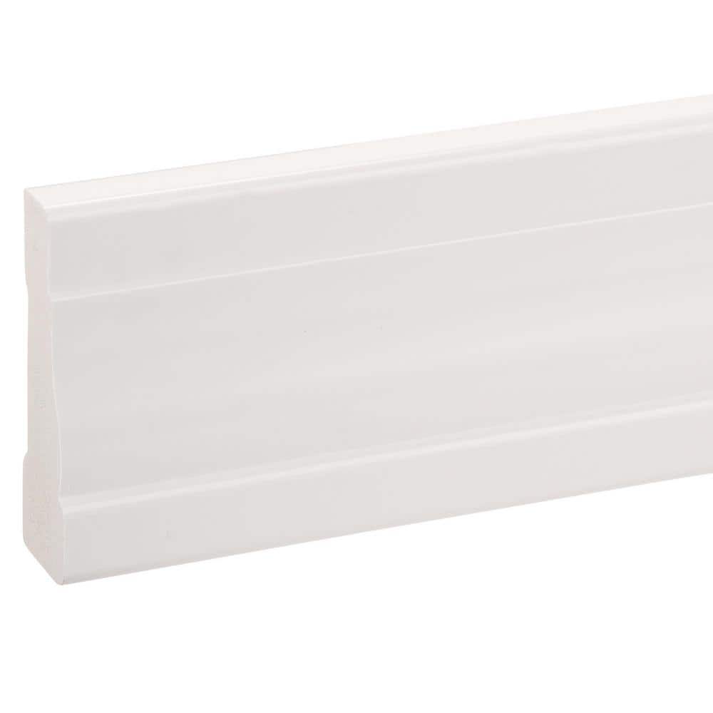 Royal Building Products 2355 11/16 in. x  2 1/4 in. x  96 in. Colonial Primed PVC Casing (1-Piece − 8 Total Linear Feet)