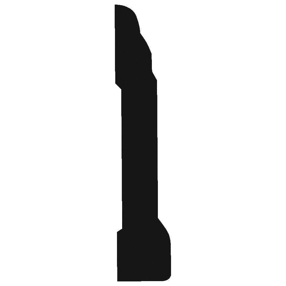 Royal Mouldings 6761 1/2 in. x  2 3/4 in. x  96 in. Finished PVC Composite White Casing (1-Piece − 8 Total Linear Feet)