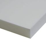 Rubber-Cal Closed Cell Polyethylene 1/8 in. Thick x 39 in. Width x 78 in. Length White Rubber Sheet