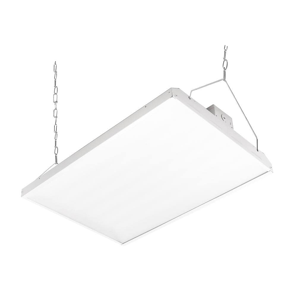 RUN BISON 2 ft. 800-Watt Equivalent Integrated LED Dimmable High Bay Light, 120-Volt-277-Volt 28,350 Lumens 5000K Daylight