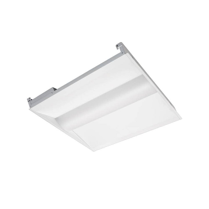 RUN BISON 2 ft. x 2 ft. 100W Equivalent White Dimmable 3500K-4000K-5000K Integrated LED Troffer Light Fixture, upto 5000-Lumen,UL