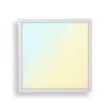 RUN BISON 2 ft. x 2ft. Dimmable White CCT and Wattage Selectable Integrated LED Back-Lit Flat Panel Light