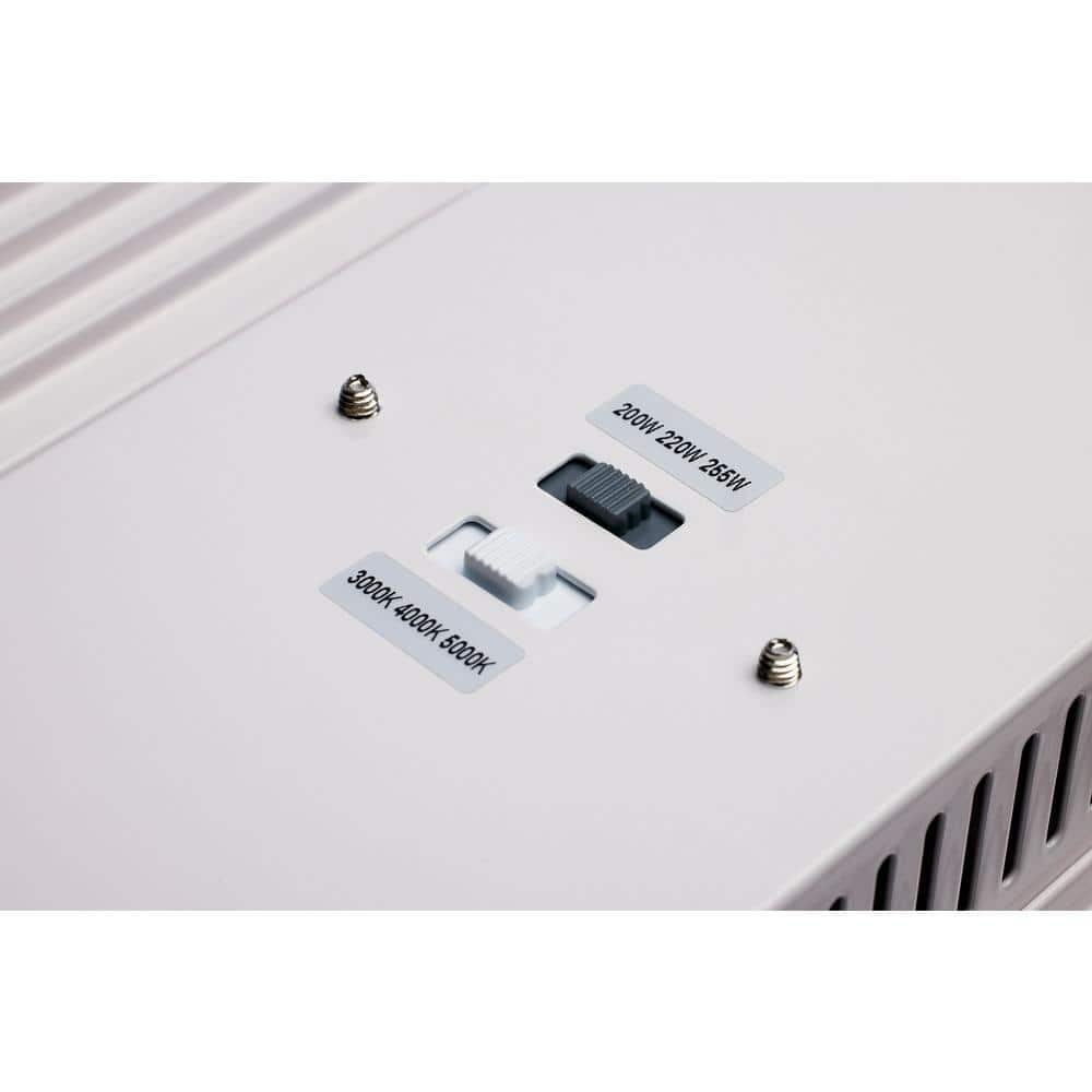SATCO Linear 2 ft. 450-Watt Equivalent Integrated LED Dimmable White High Bay Light 3000K/4000K/5000K