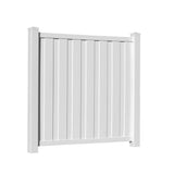 Veranda Bridgeport 6 ft. H x 6 ft. W White Vinyl Privacy Fence Panel