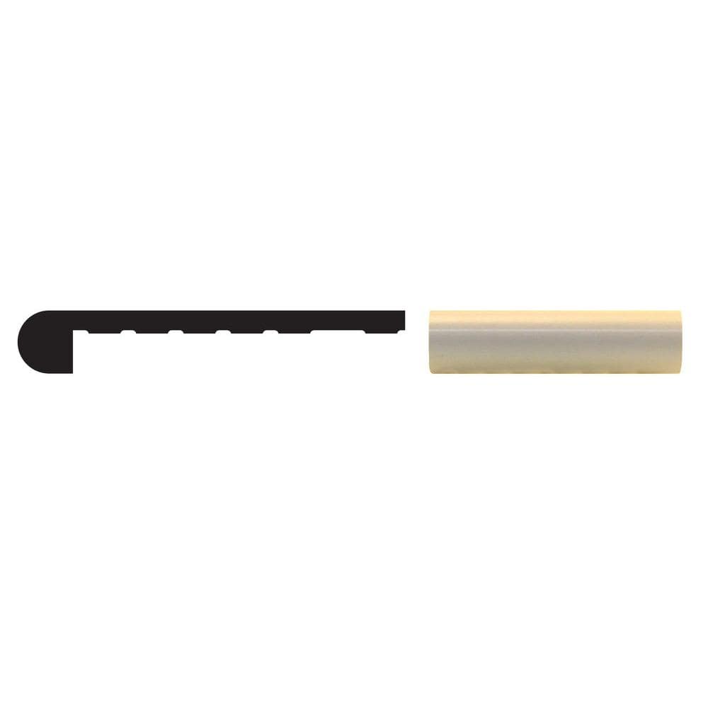 Sill-Rite Standard Streamline 5 in. x 60 in. x 1 in. White Vinyl Window Sill